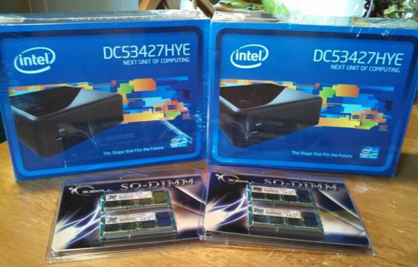 Intel NUC i5 and 16GB ram
