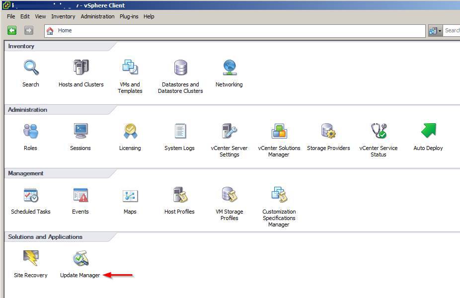 VMware Update Manager icon