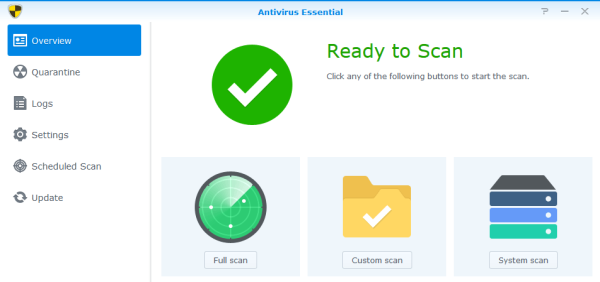 Synology Antivirus Essentials