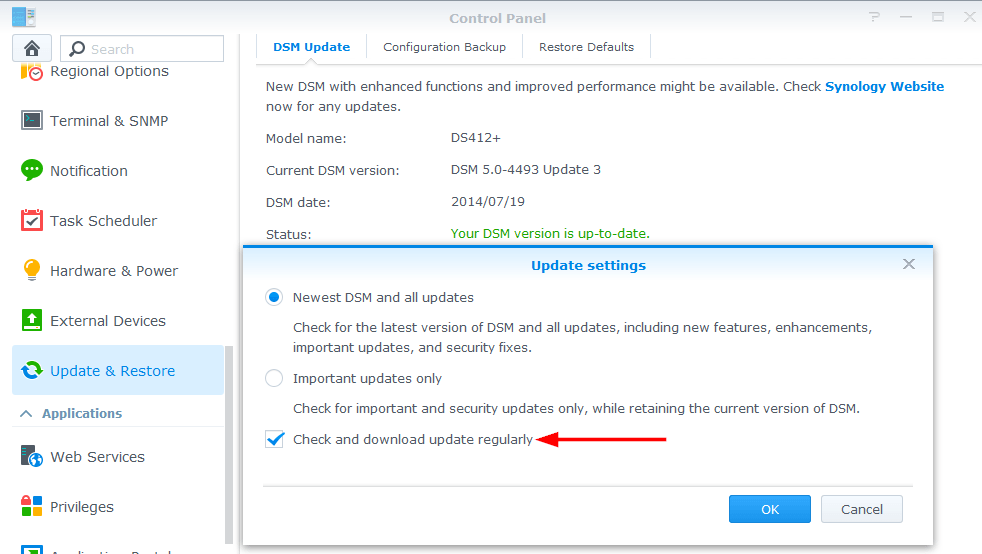 synology package download