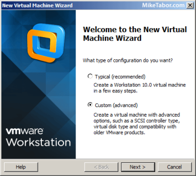 Installing Windows 10 on VMware Workstation 10 - Mike Tabor