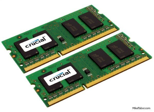 crucial 16gb 204pin memory