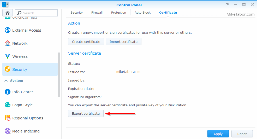 synology vpn plus server ports