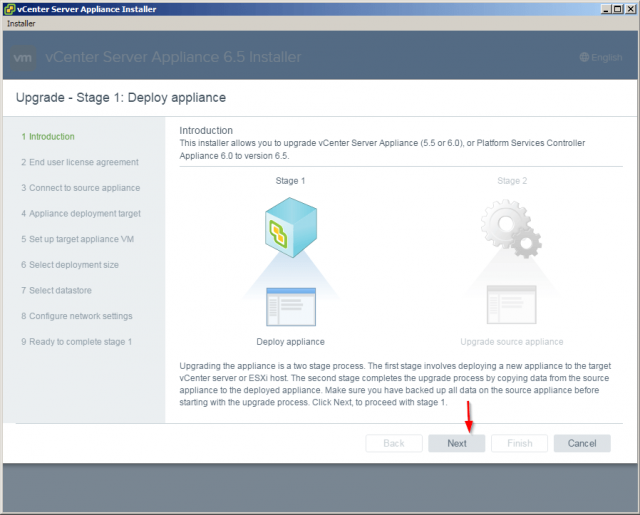 Upgrade vCenter Server Appliance 6.0 to 6.5 - Mike Tabor