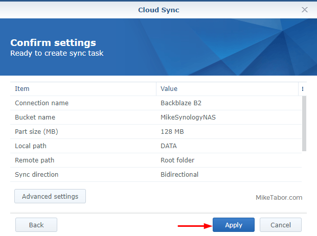 backblaze personal nas