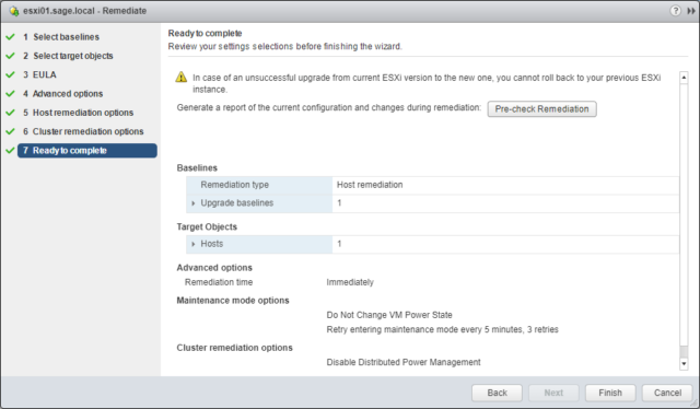 How to update VMware ESXi 6.5 to 6.5 Update 1 - Mike Tabor