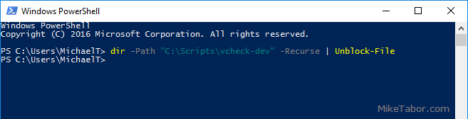 powershell unblock file example