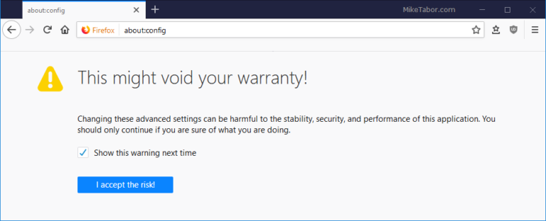 Enable DNS over HTTPS and Encrypted SNI in Firefox - Mike Tabor