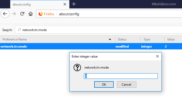 Enable DNS Over HTTPS And Encrypted SNI In Firefox Mike Tabor