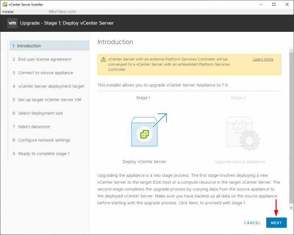 ITs Amazing IT Technical Support : How to upgrade vCenter Server ...
